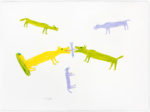Luke Anguhadluq - Dogs Eating Fish
