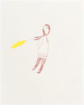Luke Anguhadluq - untitled (man and fish)
