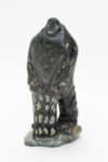 Thomassie Kudluk - untitled (inuk with seal skin)