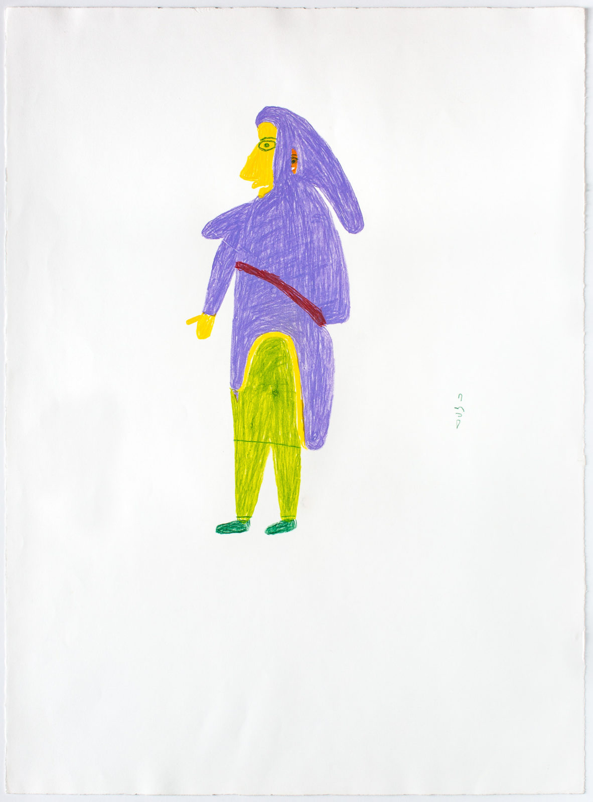 Luke Anguhadluq - untitled (mother and child)