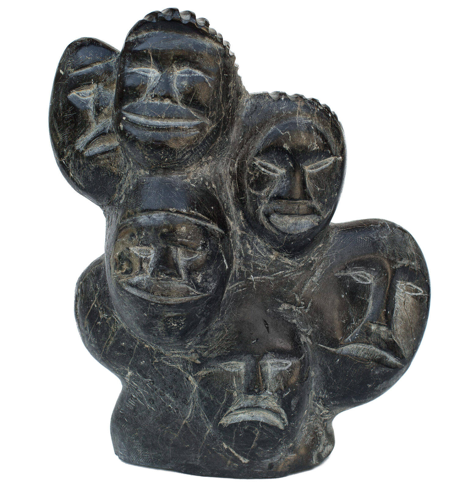 Silas Aittauq - untitled (head cluster)