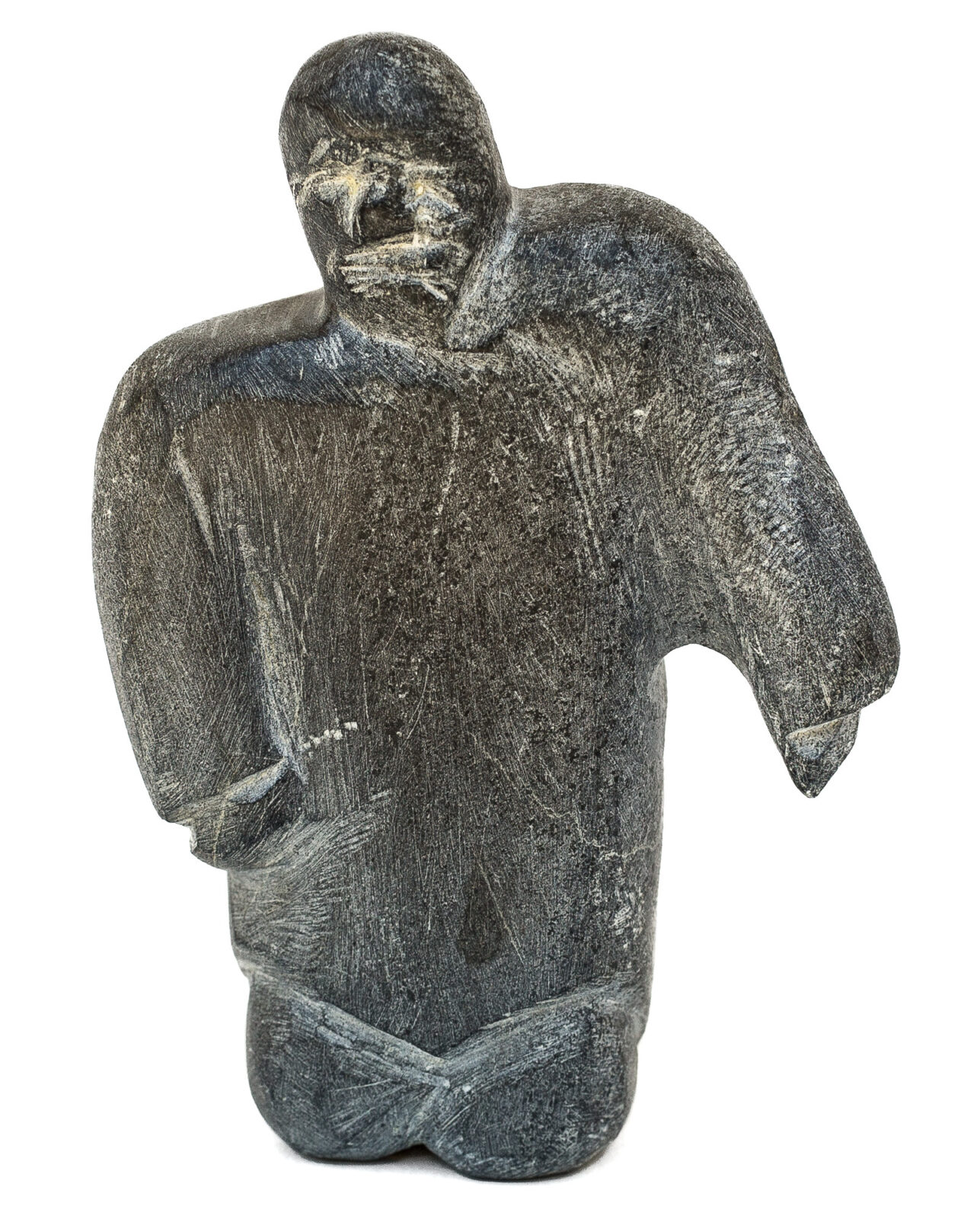 Eli Tikeayak - untitled (man with shoulder up)