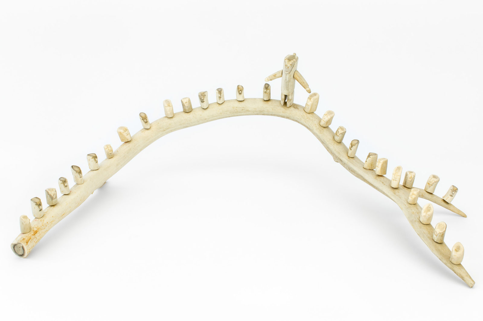 Luke Anowtalik - untitled (antler people)