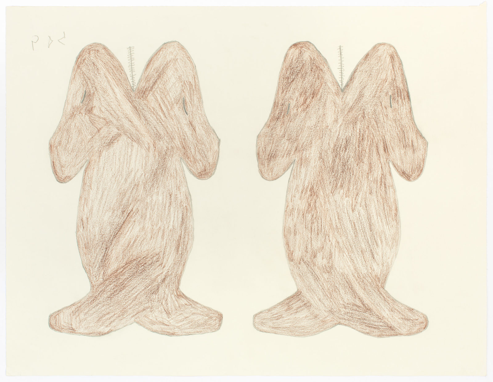 Sheojuk Etidlooie - untitled (two narwals brown)