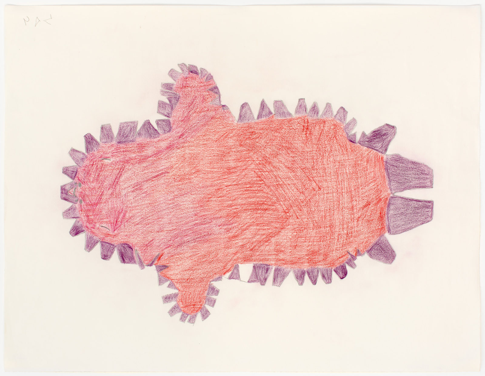 Sheojuk Etidlooie - untitled (red and purple seal)