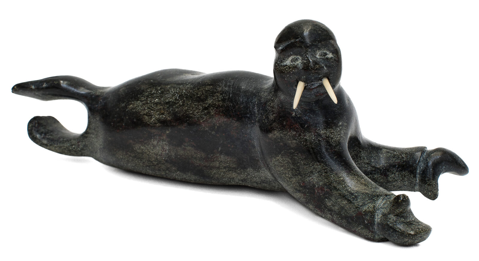 Bernadette Iguptaq Tongelik - untitled (shaman turning into a walrus)