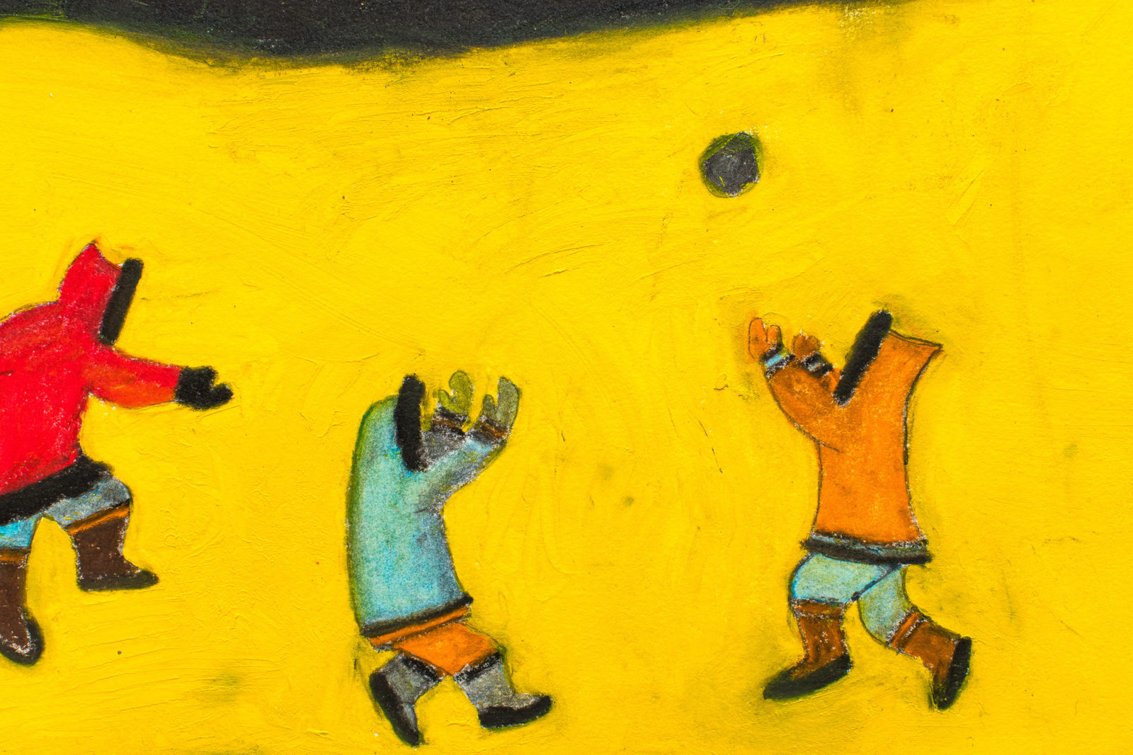 Elisapee Ishulutaq - Playing Ball