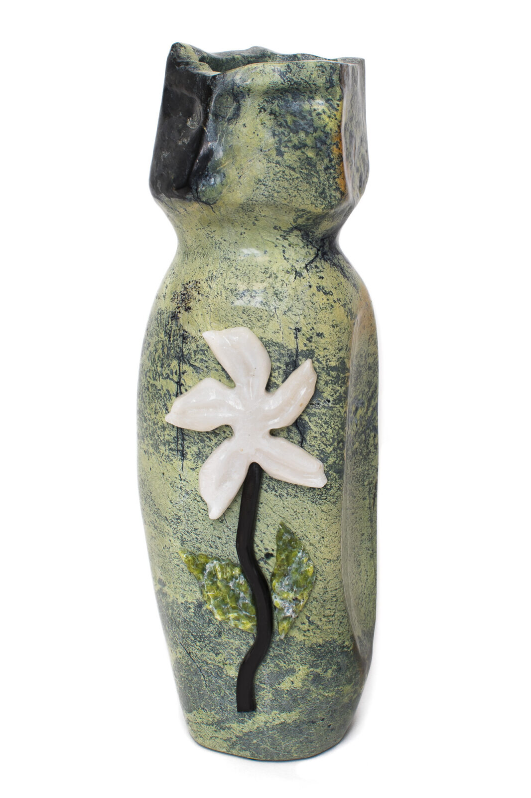 Jamasie Pitseolak - untitled (flower vase)