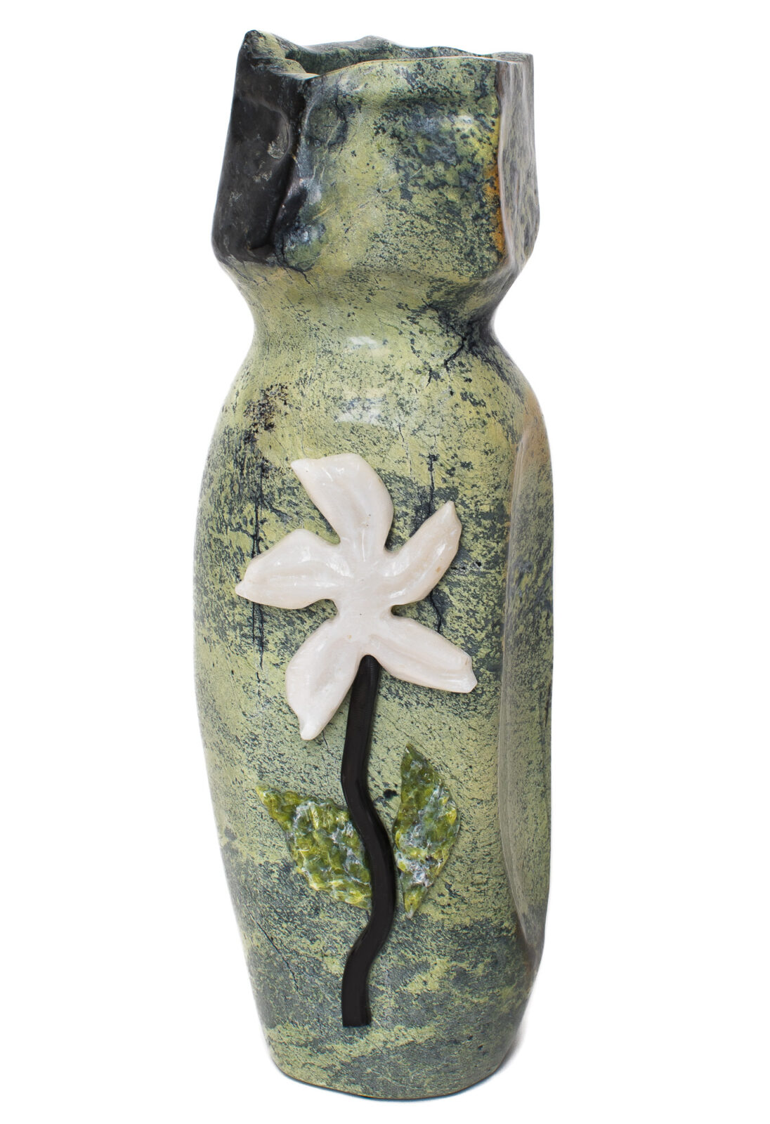 Jamasie Pitseolak - untitled (flower vase)