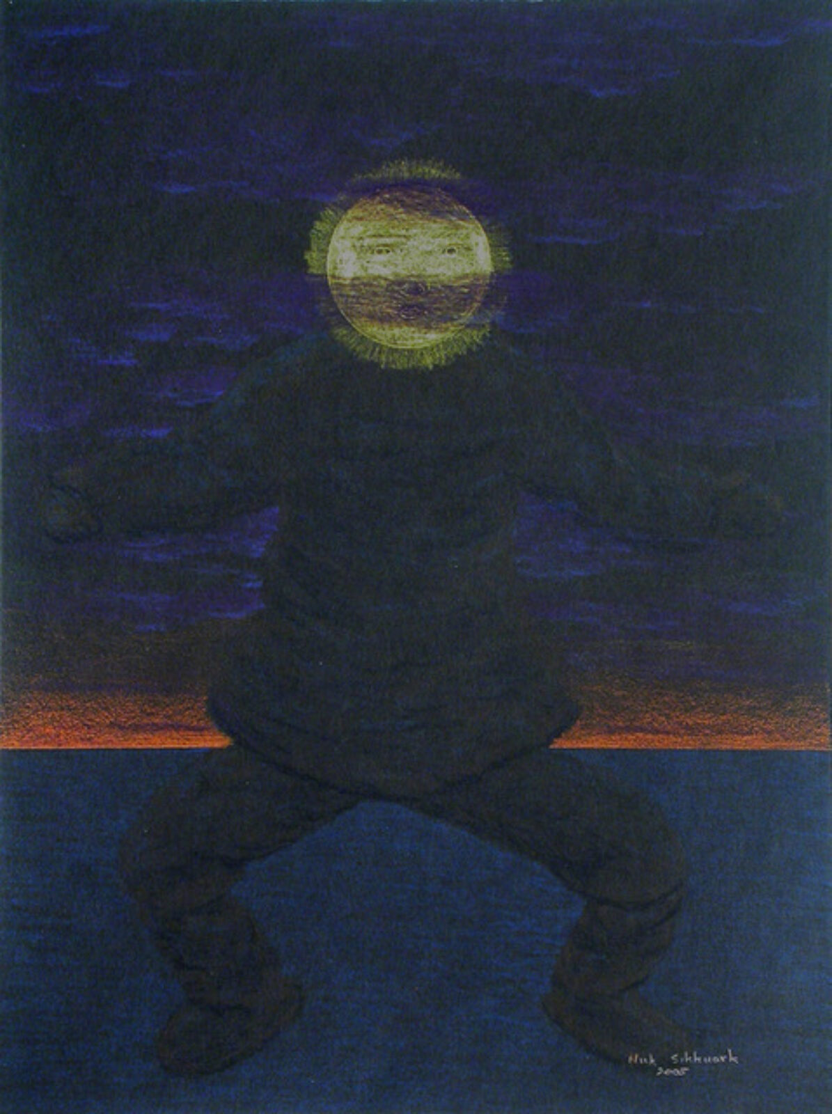 Nick Sikkuark - untitled (moon spirit)