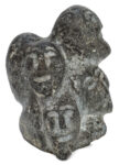 John Tiktak (1916-1981), Kangiqliniq (Rankin Inlet)<untitled (heads), 1979, stone, 5.5 x 4 x 3.75 in. 