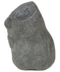 Lucy Tasseor Tutsweetuk (1934-2012), Arviat (Eskimo Point)<untitled (mother and children), 2001, steatite, 12 x 9 x 7.5 in. 