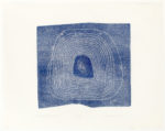 Mark Emerk (1901-1983), Ulukhaktok (Holman)<The Great Whirlpool (Kalaniyaaktok), 1987, stone cut, 9/55, 20 x 25.25 in. 