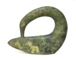 Sharky Nuna (1918-1979), Kinngait (Cape Dorset)<untitled (goose), 1967, stone, 10 x 12.5 x 2.5 in 